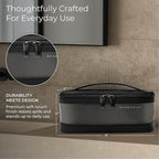 Briggs & Riley Toiletry Kit - Travel Bags for Women & Men, Organizer for Vacation, Dopp Kit for Bathroom Accessories, Makeup, & Skincare