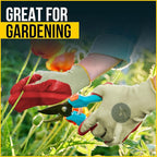 Red Palm Latex-Coated Work Gloves - Cotton/Polyester Shell - Korean Craftsmanship