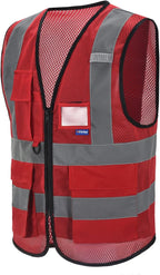 A-SAFETY Small class 2 vests colored