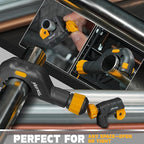 TOLESA Pipe Cutter Tool 1/8''-2'', Heavy Duty Mini Copper Pipe Cutters With Deburring Tools Pipe Reamer, Speed Cutting Tubing Cutter For Copper, Aluminum, PVC, Thin Stainless Steel Pipe