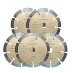 LSS 4 1/2 Inch Diamond Saw Blade,Dry or Wet Cutting Saw Blades for Sharp Cutting Concrete Stone Brick Masonry, Broadened Cutter Head (4.5")