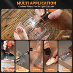 8V Cordless Rotary Tool Kit with 103pcs Accessories, USB-C Charging, 5-Speed 25000RPM mini cordless rotary tool， Power Rotary Tool for Engraving, Sanding, Drilling, Polishing, DIY Crafts