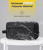 Vorspack Travel Toiletry Bag for Men - Hanging Toiletries Bag Water Resistant Dopp Kit Travel Bag for Toiletries Accessories