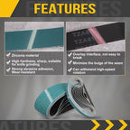 1.2 x 13 Inch Sanding Belt, 10 Pcs 80 Grit Zirconia Knife Sharpener Belts Work Sharpening for Belt Sander Knife Carving Tool Metal Working
