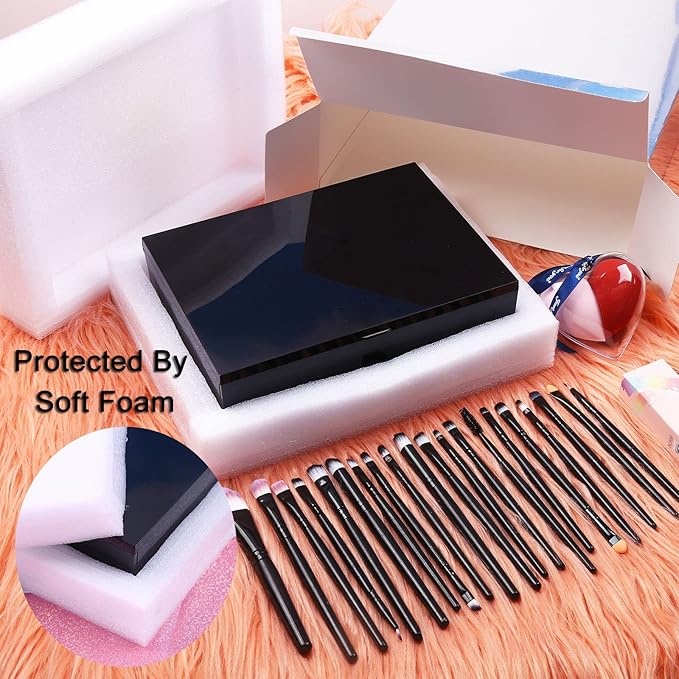 Makeup Gift Sets For Women - 190 Colors Makeup Palette Include Eyeshadow, Blushes, Eyebrow Powder,Eye Pencil,Mirror+20Pcs Makeup Brushes+Eyeshadow Primer+2Pcs Sponge Puff Make Up Set (Makeup Set A)-VeraVaultWomen