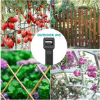 Zip Ties, RAZCC 1200pcs Black Cable Zip Ties 14 Inch, Heavy Duty Plastic Wire Ties with 70lb Tensile Strength, Self-Locking Black Nylon Tie Wraps for Indoor and Outdoor