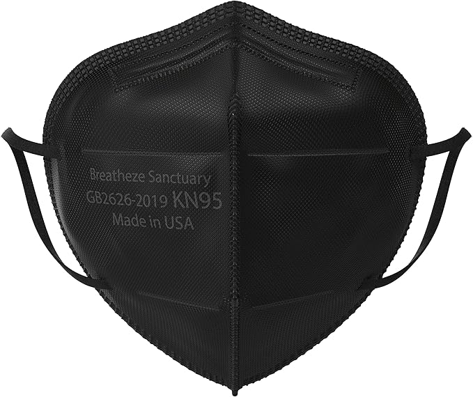 Breatheze KN95 Face Masks Made in USA - Face Masks Disposable KN95 Mask - FDA Registered Masks
