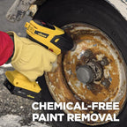 Wagner SprayTech 2462735 FURNO 550 18V Variable Temp Cordless Heat Gun for Crafts, Wire Shrinking, Defrosting Pipes, with 2 Nozzles – Includes 2 Batteries and a Charger