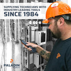 Paladin Tools PA45300 Stainless Steel Cable Tie Gun, Ergonomic Heavy Duty Zip Tie Gun Tool, Cut-off 5/65” to 1/4” Zip Ties (USA Quality Control)