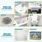 35.5 Inch Drain Clog Remover Tool (1pc), 30 Inch Sink Snake Drain Tool (5 pcs) & 59 Inch Tube Drain Brush (3 pcs), Effective Hair Drain Clog Remover for Toilet, Kitchen Sink, Bathroom, Shower, Sewer