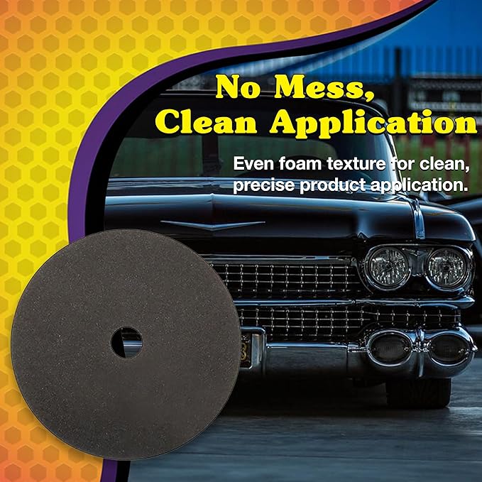 Wizards Buffing Pads (21 DA Gray Wax/Finishing Pad) 6 3/8" x 7/8"