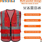 A-SAFETY Small class 2 vests colored