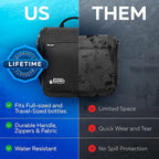 Extra Large Hanging Travel Toiletry Bag for Men and Women - Cosmetic Travel Bag With Shoulder Strap - Waterproof Hygiene Bag with Metal Xxl Swivel Hook and 19 Compartments for Toiletries