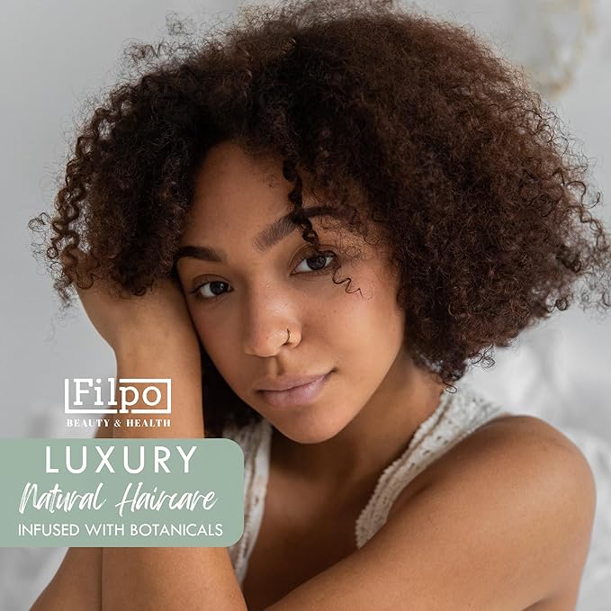 FILPO Coconut Milk Hair Mask - Deep Conditioning with Coconut Oil and Argan Oil for Dry, Damaged, Curly Hair Growth & Sulfate Free Hair Care-VeraVaultWomen