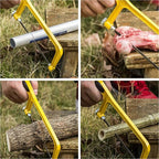 6in. Pro Bi-Metal HSS Mini Hacksaw Replacement Blades, Fine Finish Cut Hacksaw Blade Set 24 TPI 10 pk