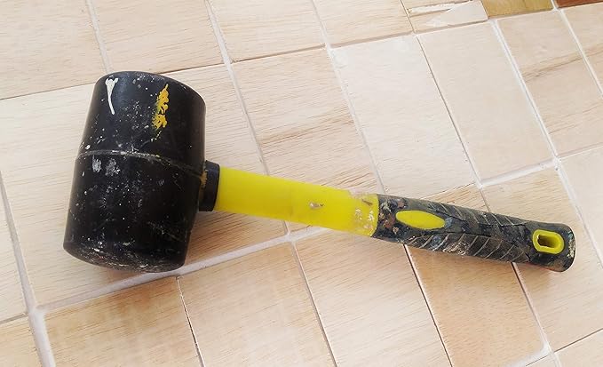 Benchmark - Rubber Mallet Set - 3 Sizes (8 oz, 16 oz, 32 oz) - Durable Low Recoil Rubber Heads with Sure Grip Fiberglass Handles