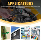 Yangoutool Cable Tie Gun, Fasten and Cut Cables with 16 Adjustable Tension Settings - Fit 2.8mm to 12mm Wide and up to 2mm Thick Nylon Ties