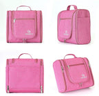 Hanging Toiletry Bag Extra Large Capacity | Premium Travel Organizer Bags For Men And Women | Durable Waterproof Nylon Bathroom, Shower, Makeup Bag For Toiletries, Cosmetics, Brushes