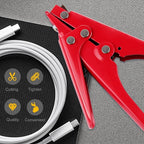 Zip Tie Tool, Zhushan Cutting Tool Fastening Cable Tie Tool with Adjustable Tension to Fasten and Cut Nylon Cable Tie