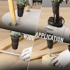 KREBS 20V Cordless Drill Set, Power Drill Kit with 1 Batteries & Fast Charger, 3/8-Inch Keyless Chuck 2 Variable Speed 18+1 Torque Setting and 28pcs Drill Bits