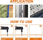 ISPINNER 385pcs 8 Sizes Aluminum Blind Rivets, Pop Rivets Assortment Kit (Silver)