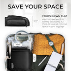 AvaJex Large Hanging Toiletry Organizer - Waterproof Hygiene Bag with Metal XXL Swivel Hook, Sturdy Zippers and 15 Compartments for Toiletries, Makeup, Cosmetics