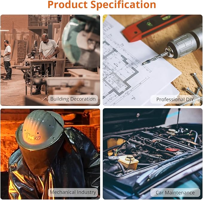 Proster Pneumatic Tool Air Riveter - 3097lbf Pulling Pneumatic Rivet Gun, 6-8KG/C2 Heavy-Duty Air Pop Riveter for 3/32", 1/8", 5/32", 3/16" Capacity