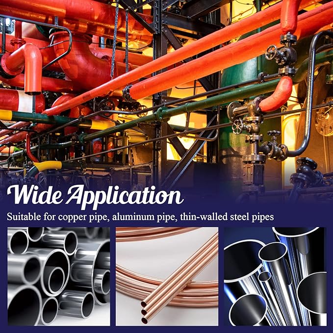 Spring Tubing Benders 1/4 Inch for Copper, Aluminum and Thin Wall Steel Tubing, Pack of 2