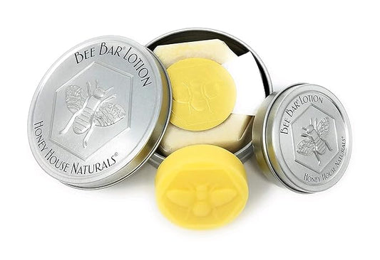 Bee Bar Honey House Naturals Duo – Natural – Small .6 ounce & Large 2 ounce (Natural)-VeraVaultWomen