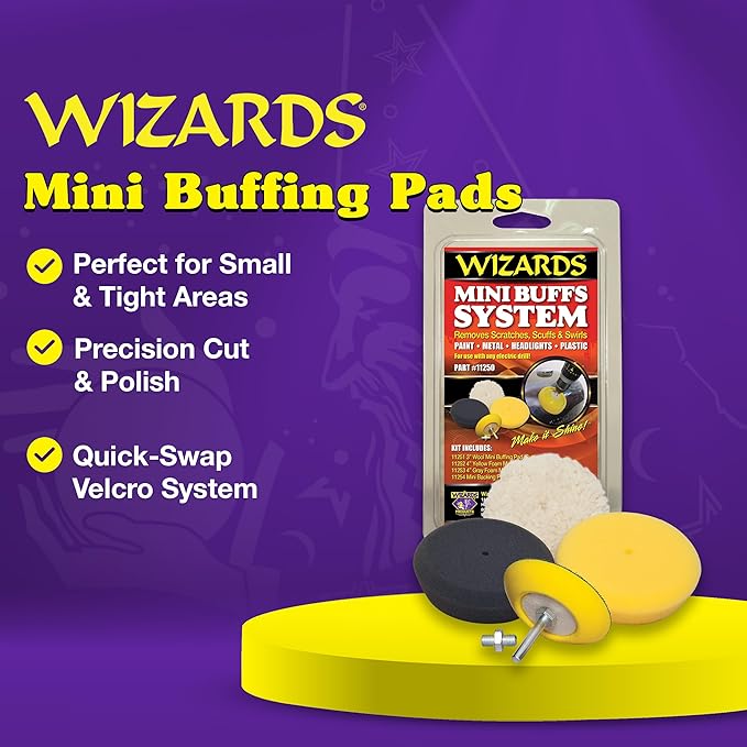 Wizards Buffing Pads (Mini Buffing System)