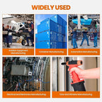 Pneumatic Rivet Gun Air Pop Riveter Tool Kit with 3/32", 1/8", 5/32", 3/16" Rivet Nozzles, Self-Suction Pneumatic Riveting Gun, Upgraded Air Riveter Hydraulic Pop Riveting Rivets Tool