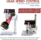 RATTMMOTOR Benchtop Drilling Machine 340W 110V 16000RPM Mini Bench Drill Press 25mm Stroke Drill Chuck 0.6-6.5mm Multi-Function Drilling Milling Machine