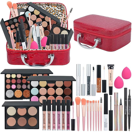 Makeup Kit,Makeup Set For Women Full Kit,Professional Make up Kit For Beginners,Makeup Gift Set For Women,Makeup Sets for Girls,Makeup Kit For Teens-VeraVaultWomen