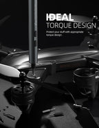 iFu Mini Electric Screwdriver, 42-in-1 Precision Screwdriver Set, Cordless, Magnetic Storage, 5/32''Hex, For Electronics Phone Camera Laptop Watch - Grey