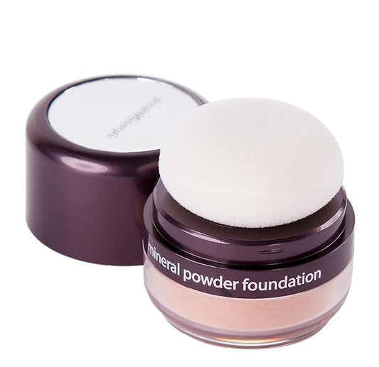 Mineral Powder Foundation, Tanned, 6 Gram-VeraVaultWomen