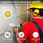 Inside Pipe Cutter for PVC Pipe, 1.5"-8" PVC Pipe Cutter Tool with 7" Depth Adjustment, Diamond Grit Wheel, 1/4" Hex Shank for Drills/Drivers, PVC Cutter for Plumbing