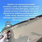 Bioesque Marine Medium Cut Polishing Compound, 16 Fluid Ounce (Pack of 1)