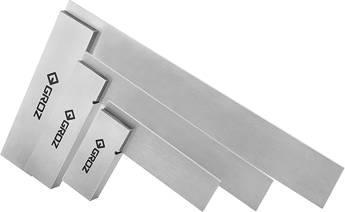 Groz 01113 Machinist Square Set, 3 Piece