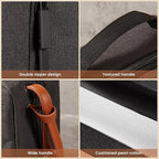 ROWNYEON Toiletry Bag for Men, Waterproof Travel Toiletry Bag with Hanging Accordion Design, Large Capacity Toiletries Bag for Easy Storage