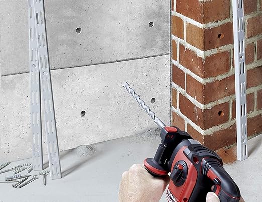 1-1/4 Inch x 18 Inch SDS Plus Rotary Hammer Drill Bit, Carbide Tipped for Brick, Stone, and Concrete (1-1/4" x 18")