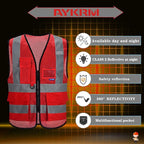 A-SAFETY Small class 2 vests colored