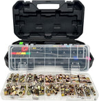 16-Inch Rivet Nut Tool Rivet Nut Kit, with15 Metric and SAE Mandrels, 236Pcs Assorted Rivet Nuts, and Rugged Carrying Case
