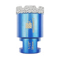 1-1/2 Inch Diamond Core Drill Bit for Porcelain Tile Ceramic Marble Granite Drilling,BRSCHNITT 1pc Vacuum Brazed Diamond Hole Saw with 5/8-11 Thread (38mm)