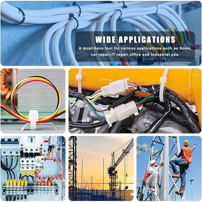 Knoweasy Zip Tie Tool and Cable Tie Tool for Plastic or Nylon Cable Tie