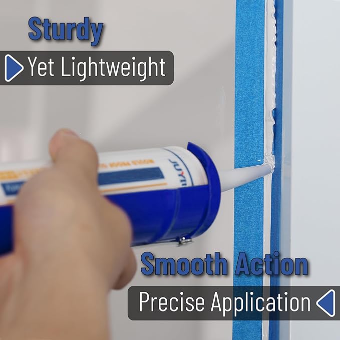 Bates- Caulking Gun, 10:1 Thrust Ratio, Deep Navy Blue, Caulking Tool Gun, Caulk Gun No Drip, Hand Caulking Guns, Silicone Gun, Caulking Gun Tool, No Drip Caulk Gun, Caulk Guns, Caulking Gun Dripless