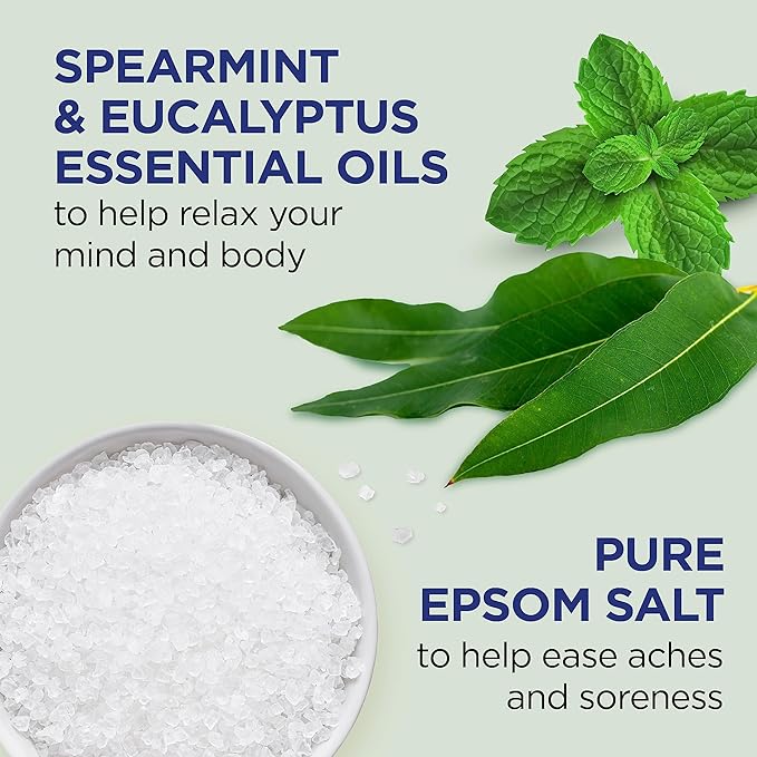 Dr Teal's Body Wash with Pure Epsom Salt, Relax & Relief with Eucalyptus & Spearmint, 24 fl oz (Pack of 4) (Packaging May Vary)-VeraVaultWomen