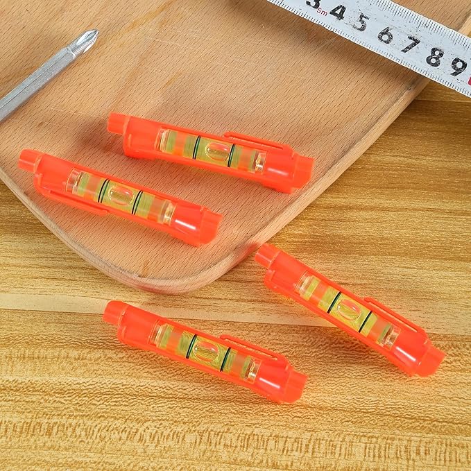 BETHEL 5 PCS Hanging Line Level Bubble String Leveler Tools Small Spirit Levels for RV Landscape Camper Construction Measure Work
