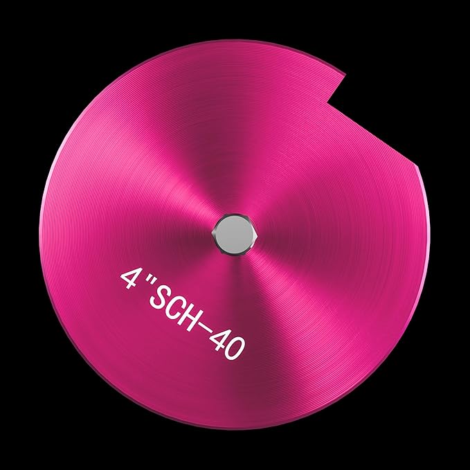 9-piece Pipe Reamer Kit Plastic CPVC ABS Pipe Reamer Tool Size 1/2", 3/4", 1", 1-1/4", 1-1/2", 2", 2-1/2", 3", 4", for Standard 1/2" Drills (9)