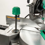 Metabo HPT 10-Inch Compound Miter Saw, Xact Cut LED Shadow Line System, Precision Miter Angles, Single Bevel 0-45°, 40T TCT Blade, Positive Stops, Lightweight Design, C10FCGS 2nd Gen Version, C10FCG2