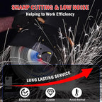 7-1/4" Circular Saw Blade, TCT Metal Cutting Saw Blades with 60T & 5/8" Arbor, Professional for Iron Steel Aluminum Stainless Steel Ferrous Metals